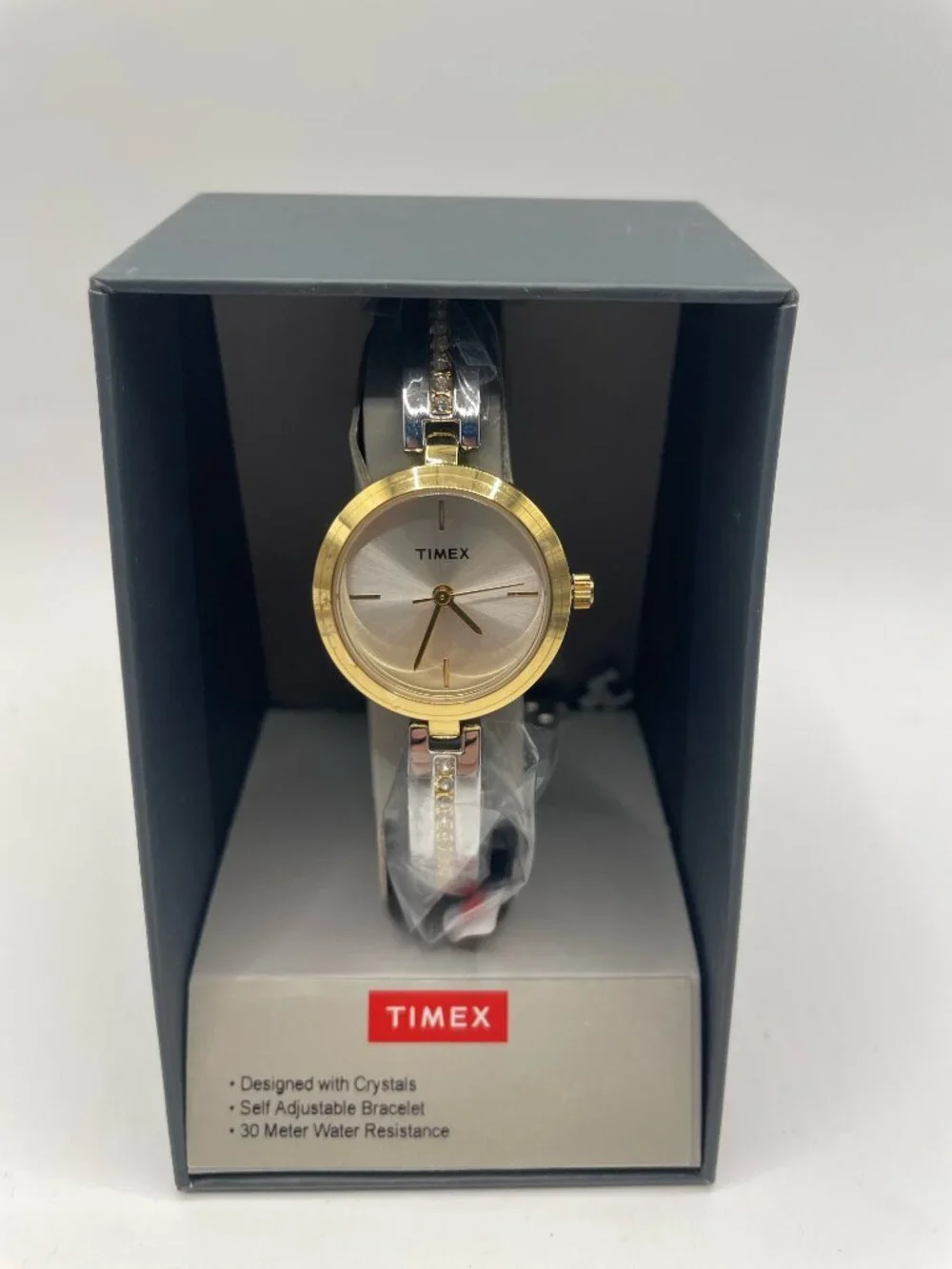 Timex Womens Bracelet Watch Main Street Two Tone TW2W96200JT